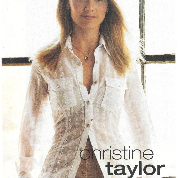 Anna Huling two-pocket Western shirt with floral pattern. - Picture 1 of 13